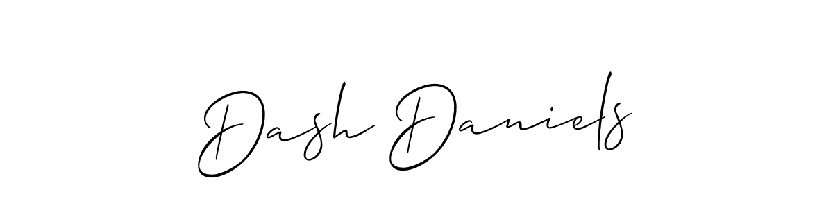 if you are searching for the best signature style for your name Dash Daniels. so please give up your signature search. here we have designed multiple signature styles  using Allison_Script. Dash Daniels signature style 2 images and pictures png