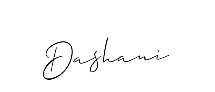 Once you've used our free online signature maker to create your best signature Allison_Script style, it's time to enjoy all of the benefits that Dashani name signing documents. Dashani signature style 2 images and pictures png