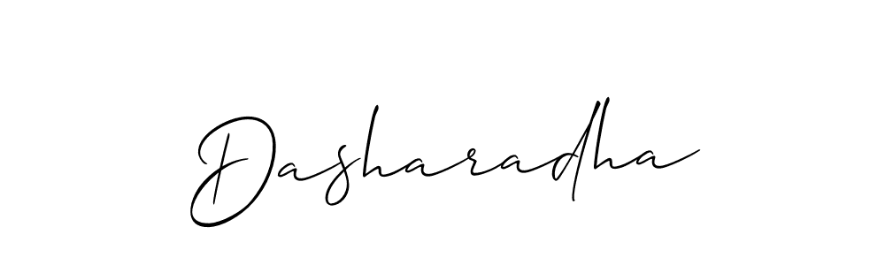 It looks lik you need a new signature style for name Dasharadha. Design unique handwritten (Allison_Script) signature with our free signature maker in just a few clicks. Dasharadha signature style 2 images and pictures png
