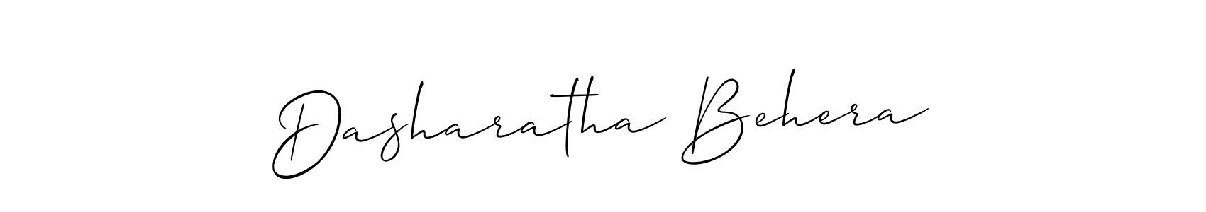 This is the best signature style for the Dasharatha Behera name. Also you like these signature font (Allison_Script). Mix name signature. Dasharatha Behera signature style 2 images and pictures png