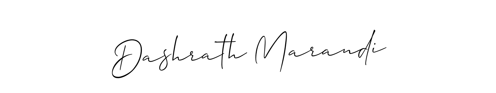 Dashrath Marandi stylish signature style. Best Handwritten Sign (Allison_Script) for my name. Handwritten Signature Collection Ideas for my name Dashrath Marandi. Dashrath Marandi signature style 2 images and pictures png