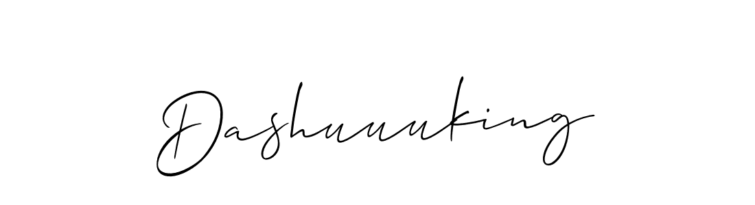It looks lik you need a new signature style for name Dashuuuking. Design unique handwritten (Allison_Script) signature with our free signature maker in just a few clicks. Dashuuuking signature style 2 images and pictures png