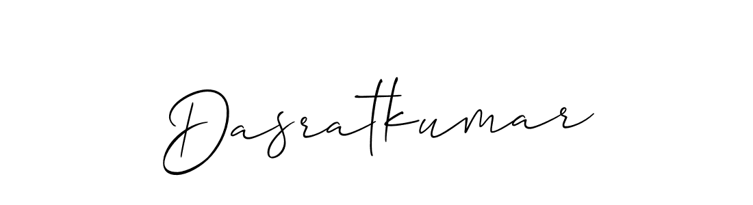 Create a beautiful signature design for name Dasratkumar. With this signature (Allison_Script) fonts, you can make a handwritten signature for free. Dasratkumar signature style 2 images and pictures png