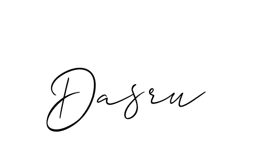 It looks lik you need a new signature style for name Dasru. Design unique handwritten (Allison_Script) signature with our free signature maker in just a few clicks. Dasru signature style 2 images and pictures png