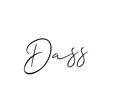 if you are searching for the best signature style for your name Dass. so please give up your signature search. here we have designed multiple signature styles  using Allison_Script. Dass signature style 2 images and pictures png