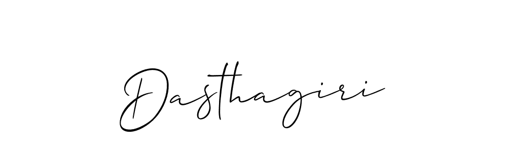 Allison_Script is a professional signature style that is perfect for those who want to add a touch of class to their signature. It is also a great choice for those who want to make their signature more unique. Get Dasthagiri name to fancy signature for free. Dasthagiri signature style 2 images and pictures png