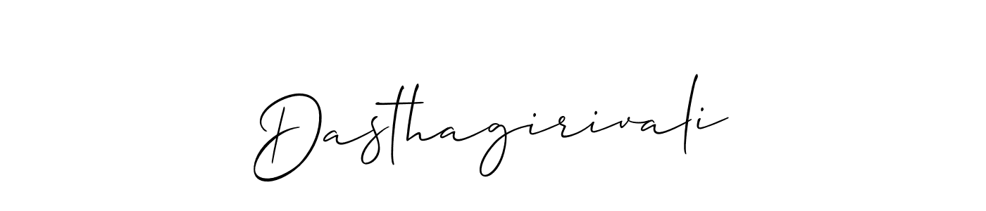 How to Draw Dasthagirivali signature style? Allison_Script is a latest design signature styles for name Dasthagirivali. Dasthagirivali signature style 2 images and pictures png
