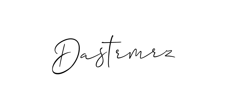 Make a short Dastrmrz signature style. Manage your documents anywhere anytime using Allison_Script. Create and add eSignatures, submit forms, share and send files easily. Dastrmrz signature style 2 images and pictures png