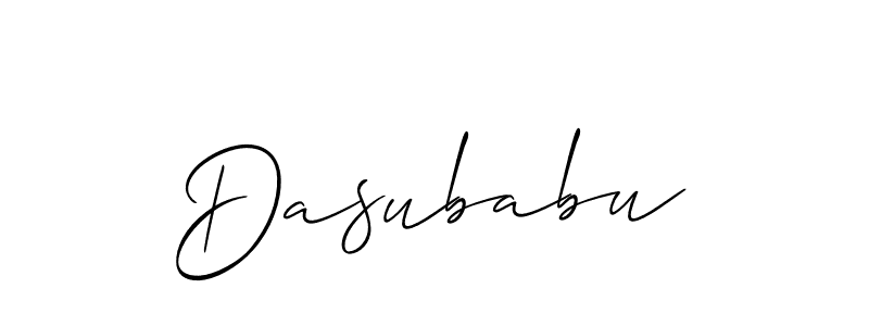 Also You can easily find your signature by using the search form. We will create Dasubabu name handwritten signature images for you free of cost using Allison_Script sign style. Dasubabu signature style 2 images and pictures png