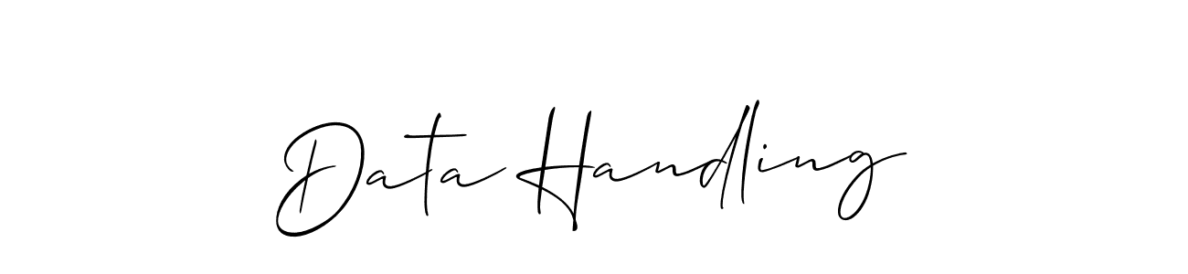 You can use this online signature creator to create a handwritten signature for the name Data Handling. This is the best online autograph maker. Data Handling signature style 2 images and pictures png