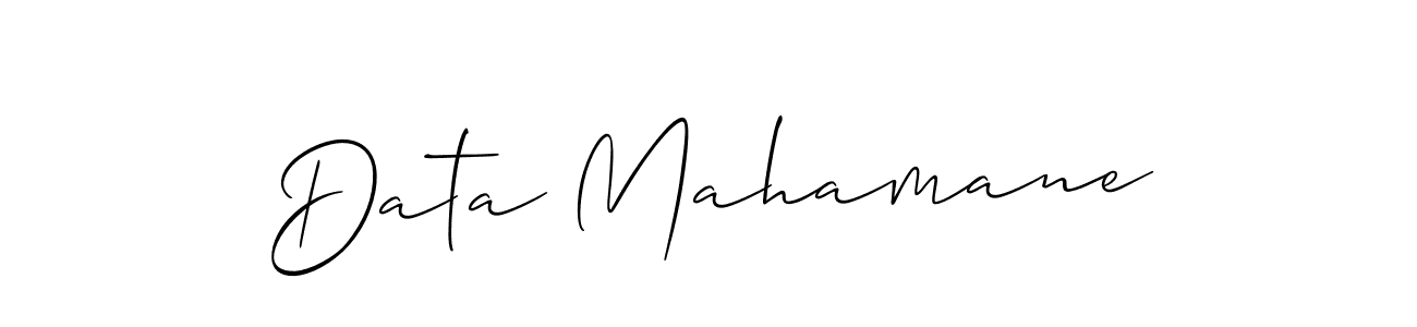 Make a beautiful signature design for name Data Mahamane. Use this online signature maker to create a handwritten signature for free. Data Mahamane signature style 2 images and pictures png