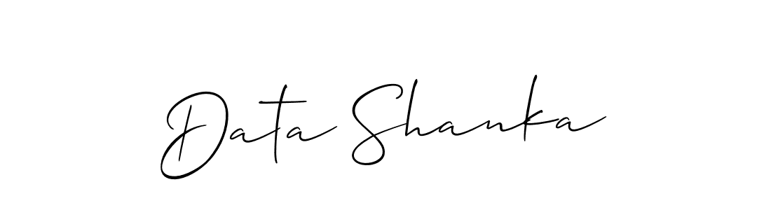 Make a short Data Shanka signature style. Manage your documents anywhere anytime using Allison_Script. Create and add eSignatures, submit forms, share and send files easily. Data Shanka signature style 2 images and pictures png