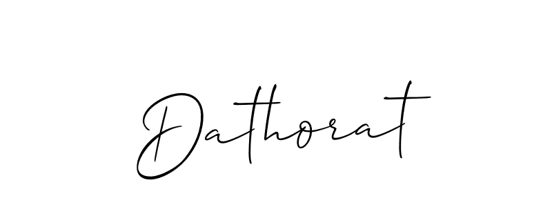 How to Draw Dathorat signature style? Allison_Script is a latest design signature styles for name Dathorat. Dathorat signature style 2 images and pictures png