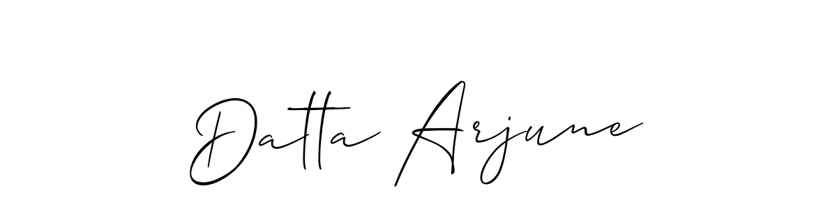 Make a beautiful signature design for name Datta Arjune. Use this online signature maker to create a handwritten signature for free. Datta Arjune signature style 2 images and pictures png