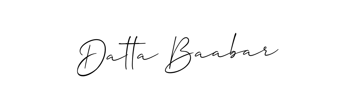 You can use this online signature creator to create a handwritten signature for the name Datta Baabar. This is the best online autograph maker. Datta Baabar signature style 2 images and pictures png