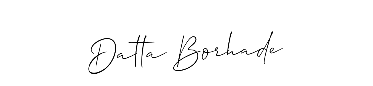 Make a beautiful signature design for name Datta Borhade. Use this online signature maker to create a handwritten signature for free. Datta Borhade signature style 2 images and pictures png