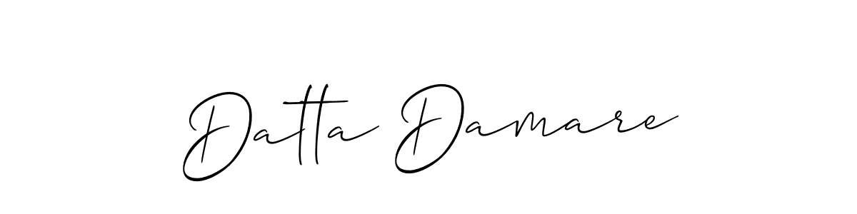 Similarly Allison_Script is the best handwritten signature design. Signature creator online .You can use it as an online autograph creator for name Datta Damare. Datta Damare signature style 2 images and pictures png