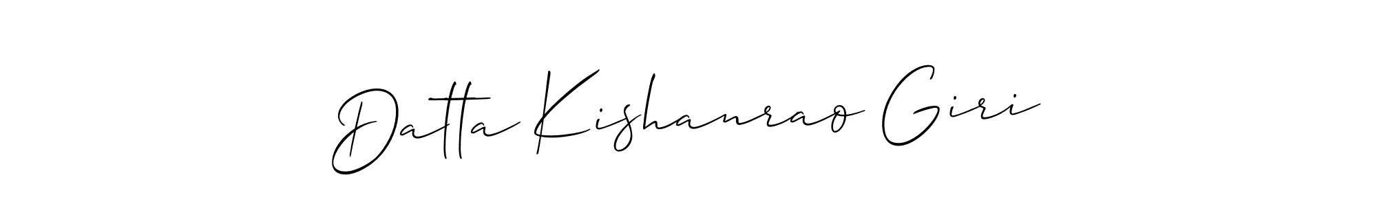 Make a beautiful signature design for name Datta Kishanrao Giri. With this signature (Allison_Script) style, you can create a handwritten signature for free. Datta Kishanrao Giri signature style 2 images and pictures png