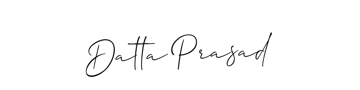 You should practise on your own different ways (Allison_Script) to write your name (Datta Prasad) in signature. don't let someone else do it for you. Datta Prasad signature style 2 images and pictures png