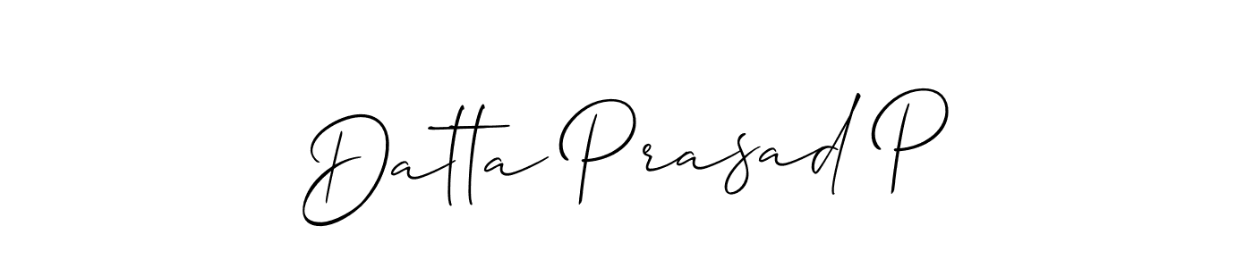 Once you've used our free online signature maker to create your best signature Allison_Script style, it's time to enjoy all of the benefits that Datta Prasad P name signing documents. Datta Prasad P signature style 2 images and pictures png