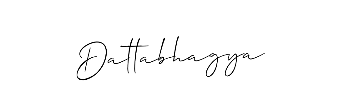 It looks lik you need a new signature style for name Dattabhagya. Design unique handwritten (Allison_Script) signature with our free signature maker in just a few clicks. Dattabhagya signature style 2 images and pictures png