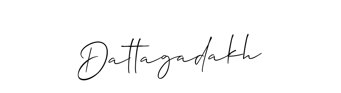 Once you've used our free online signature maker to create your best signature Allison_Script style, it's time to enjoy all of the benefits that Dattagadakh name signing documents. Dattagadakh signature style 2 images and pictures png