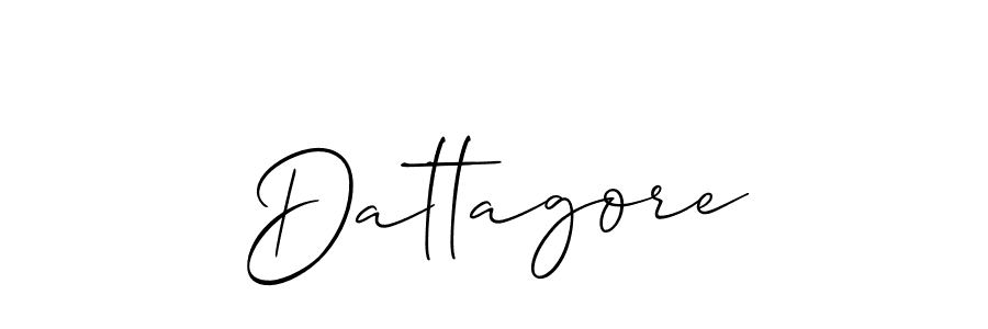 Make a beautiful signature design for name Dattagore. Use this online signature maker to create a handwritten signature for free. Dattagore signature style 2 images and pictures png