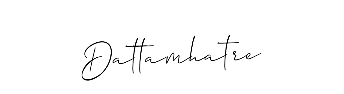 Also we have Dattamhatre name is the best signature style. Create professional handwritten signature collection using Allison_Script autograph style. Dattamhatre signature style 2 images and pictures png