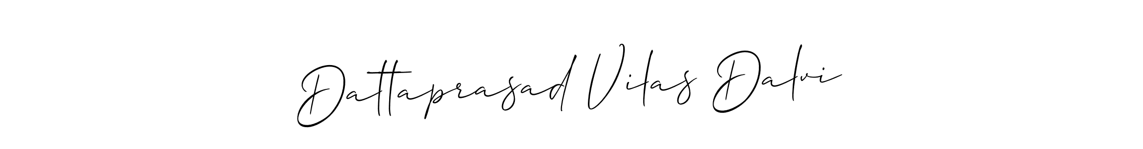 Make a beautiful signature design for name Dattaprasad Vilas Dalvi. Use this online signature maker to create a handwritten signature for free. Dattaprasad Vilas Dalvi signature style 2 images and pictures png