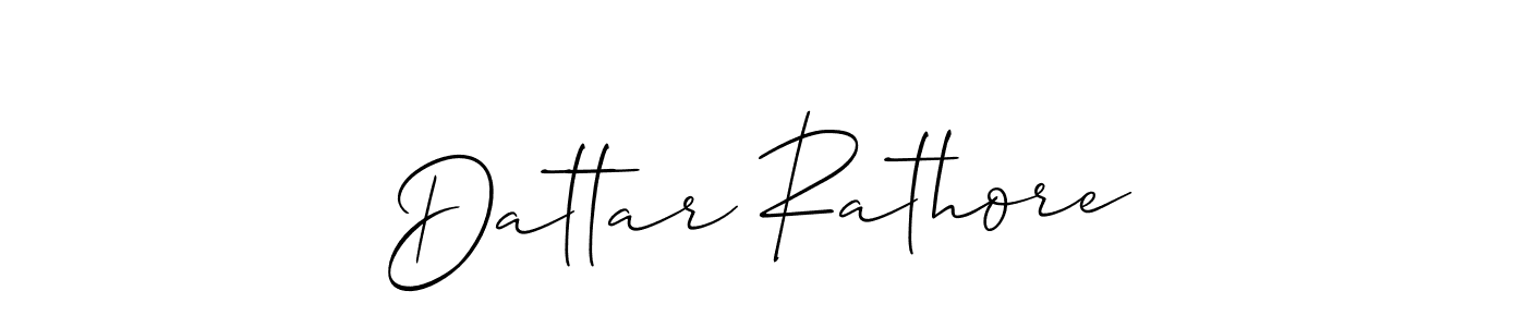 This is the best signature style for the Dattar Rathore name. Also you like these signature font (Allison_Script). Mix name signature. Dattar Rathore signature style 2 images and pictures png