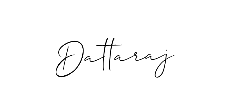 How to make Dattaraj signature? Allison_Script is a professional autograph style. Create handwritten signature for Dattaraj name. Dattaraj signature style 2 images and pictures png