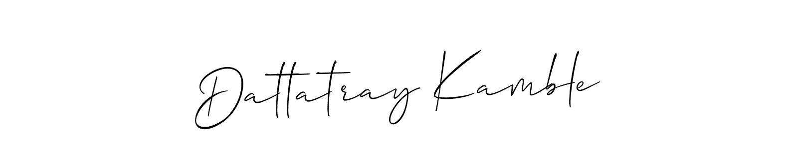 Best and Professional Signature Style for Dattatray Kamble. Allison_Script Best Signature Style Collection. Dattatray Kamble signature style 2 images and pictures png