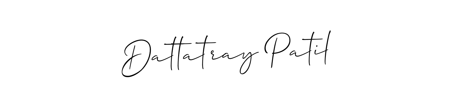 Make a beautiful signature design for name Dattatray Patil. Use this online signature maker to create a handwritten signature for free. Dattatray Patil signature style 2 images and pictures png
