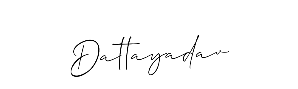 Make a beautiful signature design for name Dattayadav. Use this online signature maker to create a handwritten signature for free. Dattayadav signature style 2 images and pictures png