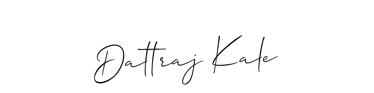 Also we have Dattraj Kale name is the best signature style. Create professional handwritten signature collection using Allison_Script autograph style. Dattraj Kale signature style 2 images and pictures png