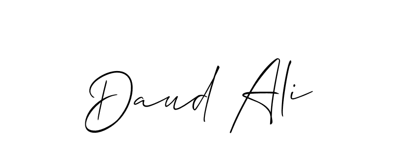 Make a short Daud Ali signature style. Manage your documents anywhere anytime using Allison_Script. Create and add eSignatures, submit forms, share and send files easily. Daud Ali signature style 2 images and pictures png