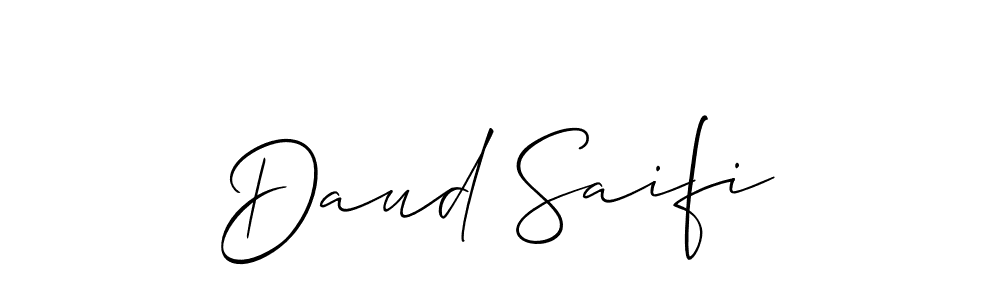 Check out images of Autograph of Daud Saifi name. Actor Daud Saifi Signature Style. Allison_Script is a professional sign style online. Daud Saifi signature style 2 images and pictures png