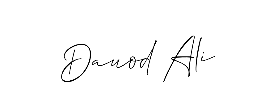 Make a beautiful signature design for name Dauod Ali. Use this online signature maker to create a handwritten signature for free. Dauod Ali signature style 2 images and pictures png