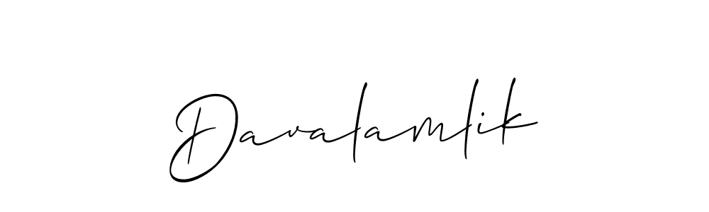 Here are the top 10 professional signature styles for the name Davalamlik. These are the best autograph styles you can use for your name. Davalamlik signature style 2 images and pictures png