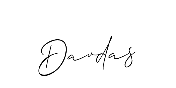 Similarly Allison_Script is the best handwritten signature design. Signature creator online .You can use it as an online autograph creator for name Davdas. Davdas signature style 2 images and pictures png