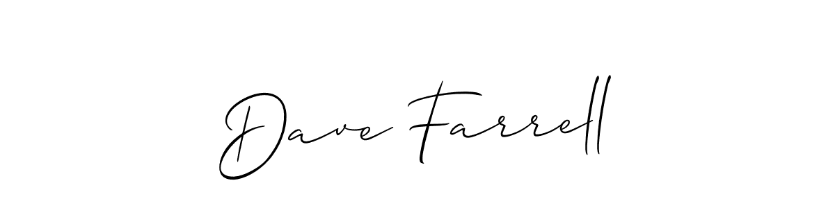 Check out images of Autograph of Dave Farrell name. Actor Dave Farrell Signature Style. Allison_Script is a professional sign style online. Dave Farrell signature style 2 images and pictures png