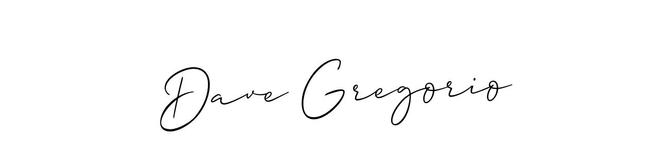 Once you've used our free online signature maker to create your best signature Allison_Script style, it's time to enjoy all of the benefits that Dave Gregorio name signing documents. Dave Gregorio signature style 2 images and pictures png