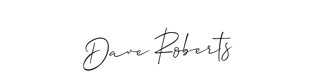 This is the best signature style for the Dave Roberts name. Also you like these signature font (Allison_Script). Mix name signature. Dave Roberts signature style 2 images and pictures png