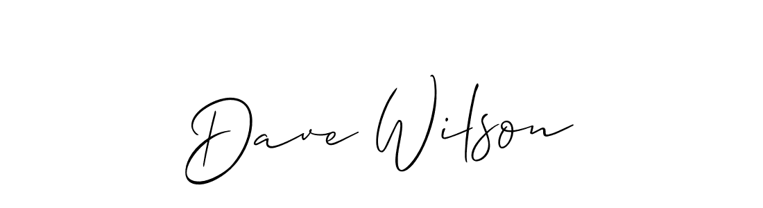 Dave Wilson stylish signature style. Best Handwritten Sign (Allison_Script) for my name. Handwritten Signature Collection Ideas for my name Dave Wilson. Dave Wilson signature style 2 images and pictures png