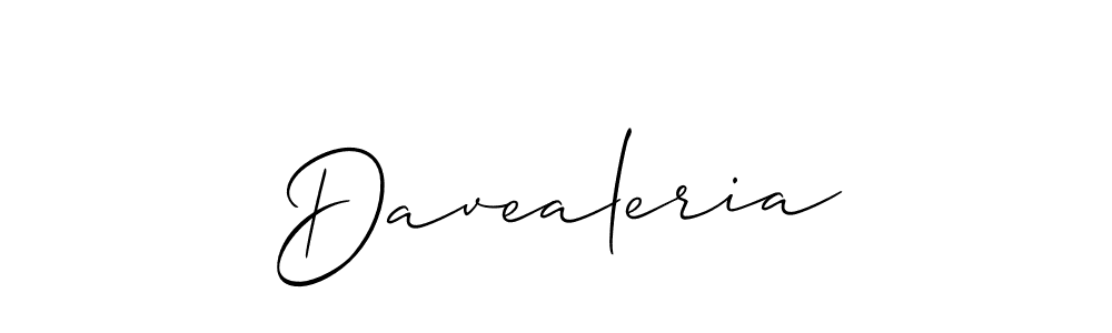 Also we have Davealeria name is the best signature style. Create professional handwritten signature collection using Allison_Script autograph style. Davealeria signature style 2 images and pictures png