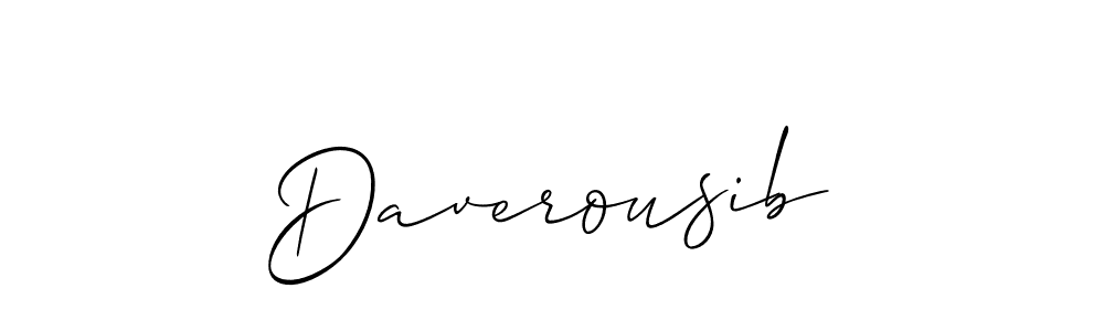 You can use this online signature creator to create a handwritten signature for the name Daverousib. This is the best online autograph maker. Daverousib signature style 2 images and pictures png