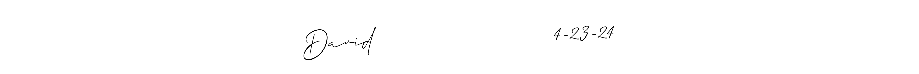 Check out images of Autograph of David                         4-23-24 name. Actor David                         4-23-24 Signature Style. Allison_Script is a professional sign style online. David                         4-23-24 signature style 2 images and pictures png