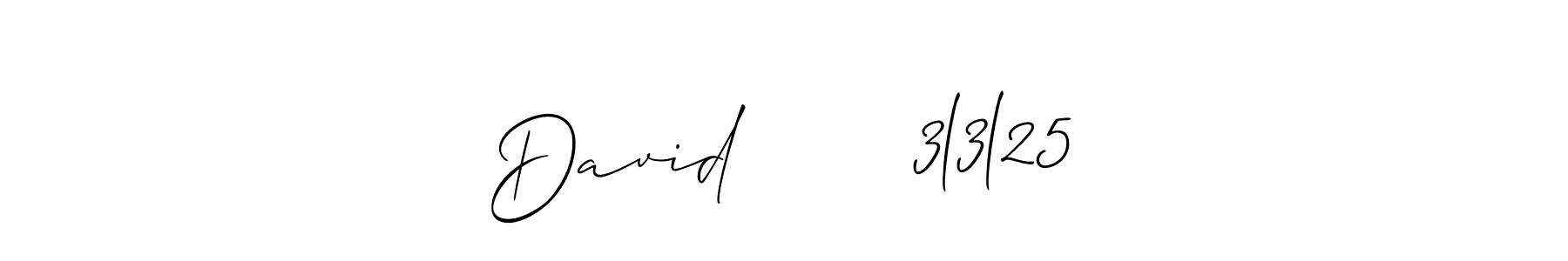 Also we have David       3l3l25 name is the best signature style. Create professional handwritten signature collection using Allison_Script autograph style. David       3l3l25 signature style 2 images and pictures png