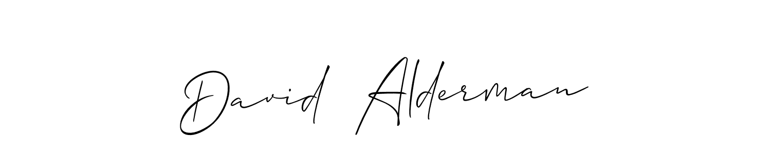 Check out images of Autograph of David  Alderman name. Actor David  Alderman Signature Style. Allison_Script is a professional sign style online. David  Alderman signature style 2 images and pictures png