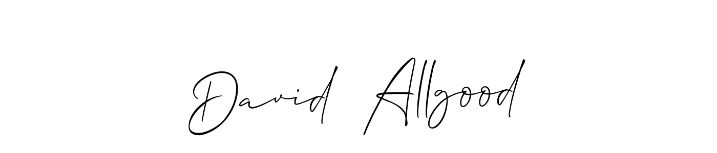 Check out images of Autograph of David  Allgood name. Actor David  Allgood Signature Style. Allison_Script is a professional sign style online. David  Allgood signature style 2 images and pictures png